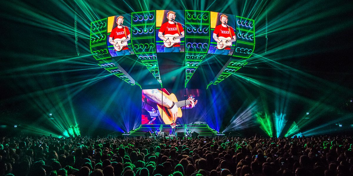 Claypaky is on the ‘A Team’ for Ed Sheeran’s world tour Show