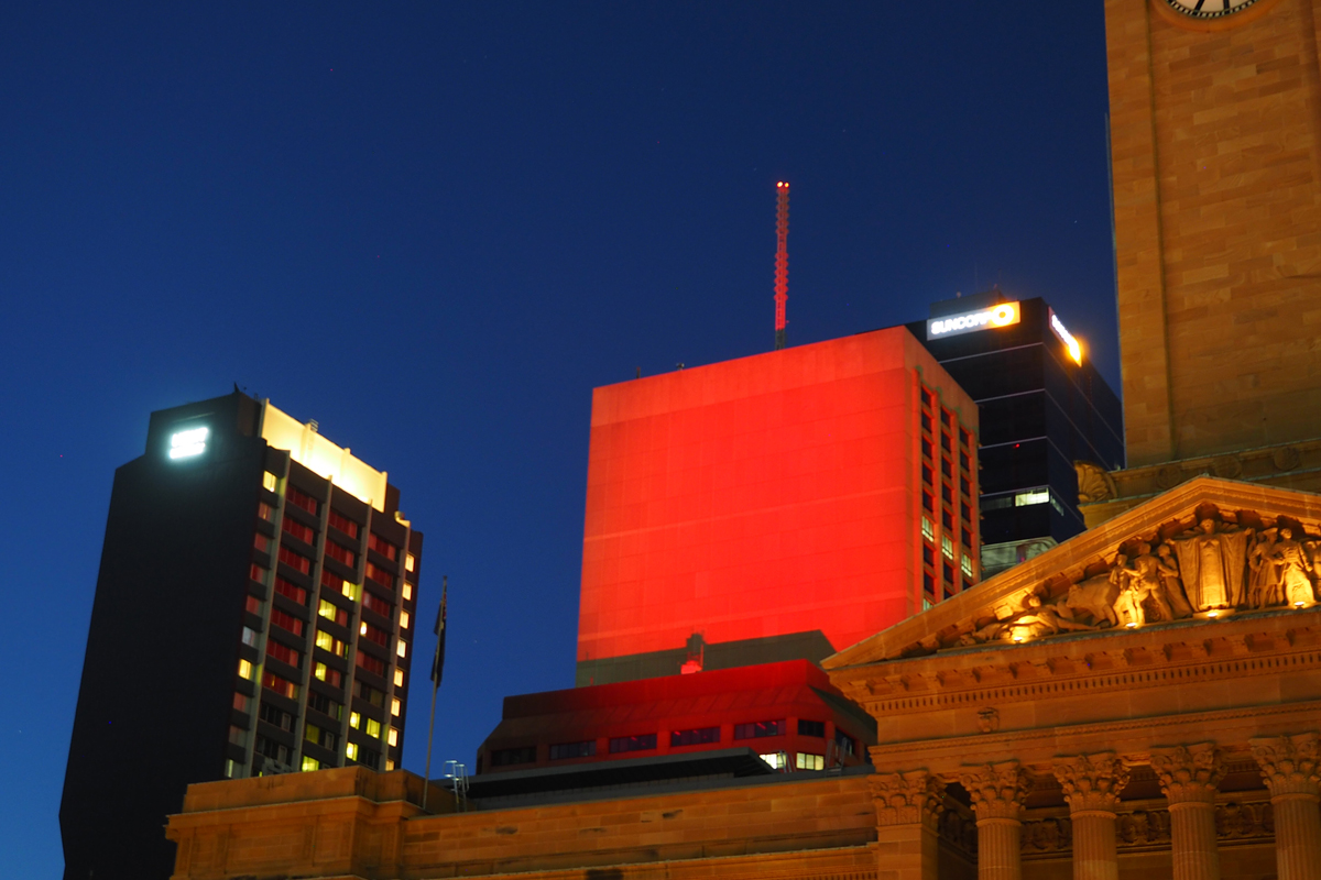 Brisbane City Council City of Lights Project Show Technology Australia