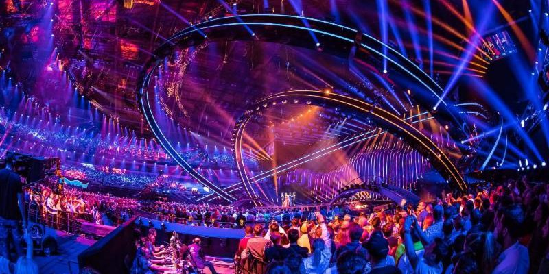 Claypaky fixtures on Eurovision during the Grand Final on Saturday 12 May