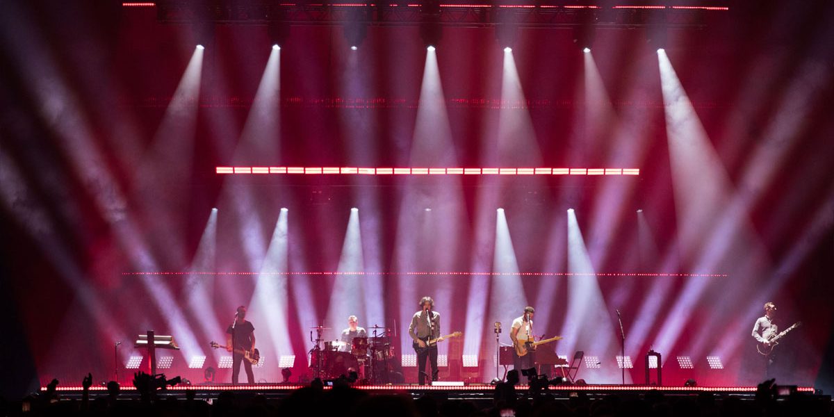Snow Patrol with Claypaky Show Technology Australia