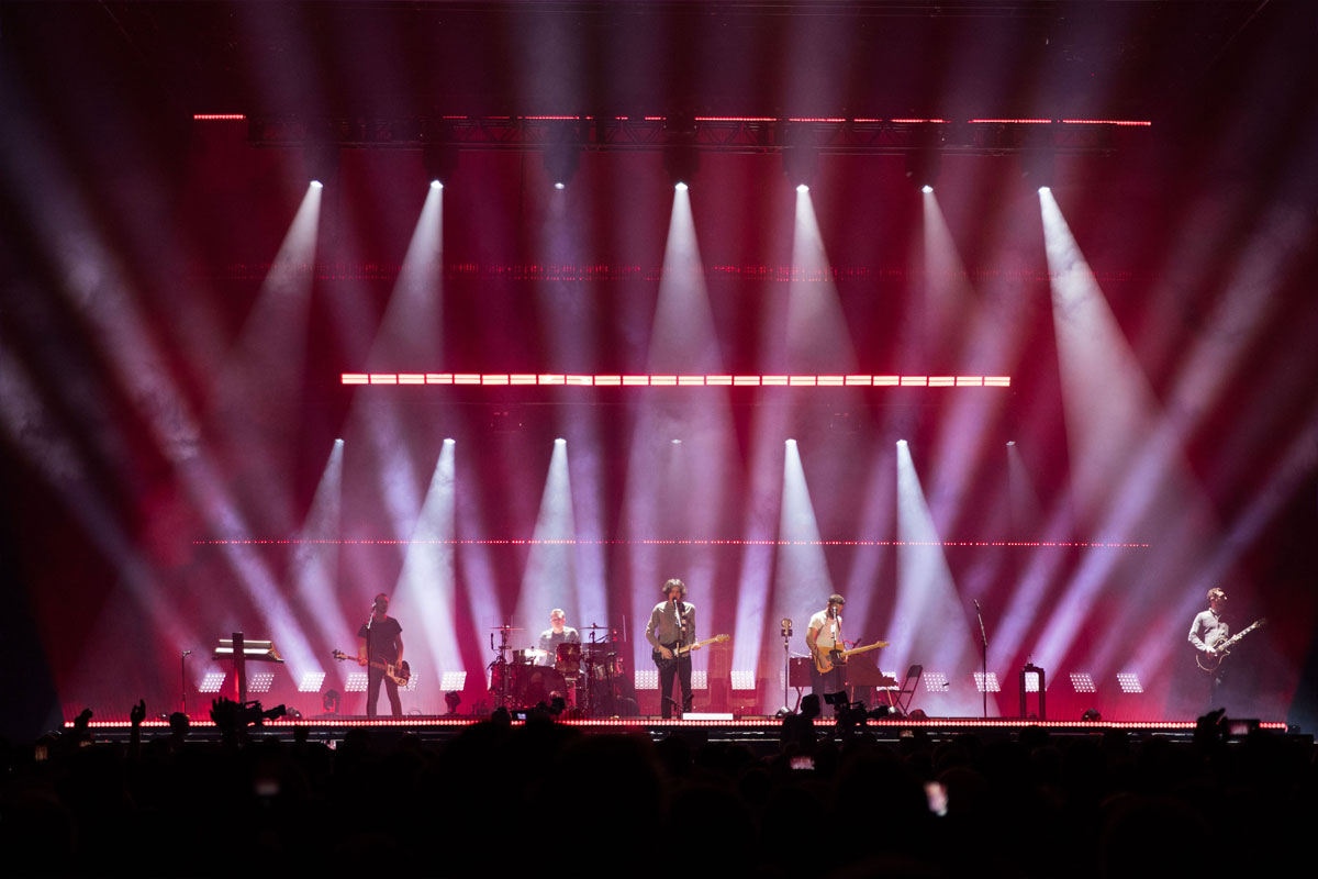 Snow Patrol with Claypaky Show Technology Australia