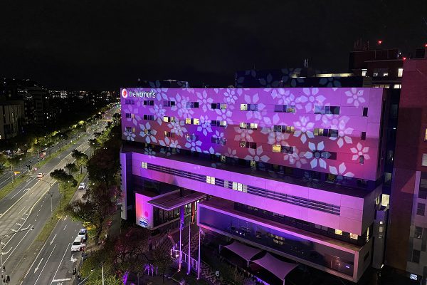 Claypaky Scenius Unicos Light Up Royal Women’s Hospital in Melbourne Australia