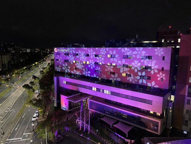 Claypaky Royal Womens Hospital Claypaky Royal Womens Hospital Melbourne