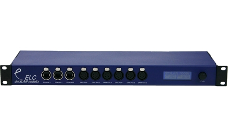 ELC DMXLAN Node6X Male W/5 port Ethernet Switch