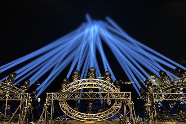 Claypaky Ultimo Sharpy Dazzle on Sydney Harbour